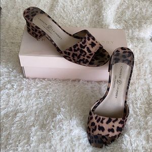 Leopard “My Girl” Slide Sandal